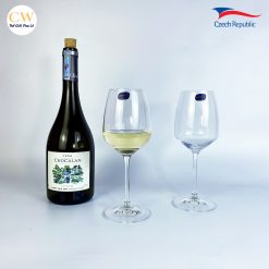 Bộ Ly Uống Rượu Vang Trắng Pha Lê Tiệp Crystalex Giselle 340ml White Wine
